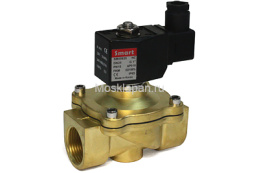 Клапан электромагнитный SMART SM5563 нормально-закрытый PN 10 бар AC220V DN15 G ½."