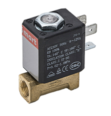 Клапан электромагнитный SMART SM33604 НЗ PN 10 бар DN1,5 G 1/8" AC220V